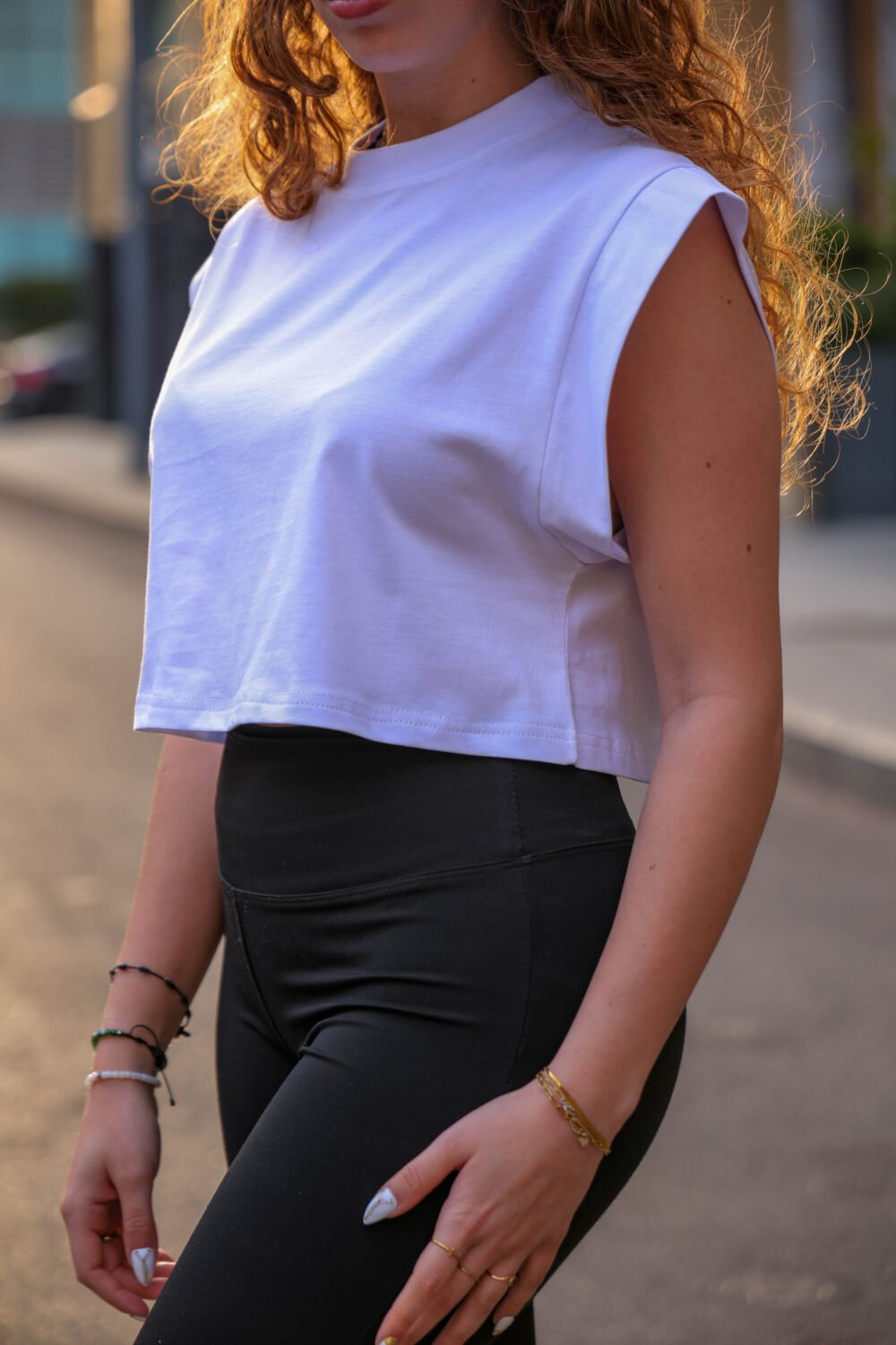 EDGE CROPPED TEE - Image 3